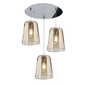 Top Light Anhänger SHADED 1164 S3 T E27 LED farbiges Pyrexglas