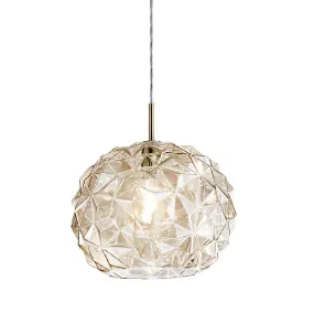 Perenz classique Perenz METEORA 6766 AM E27 LED, verre ambré