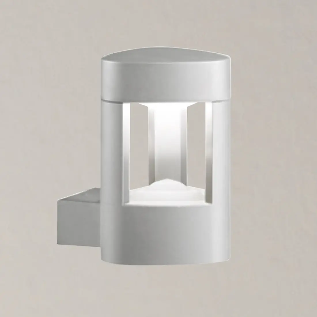 GE-GES482 GES492 8W GX53 LED IP54 applique gris aluminium anthracite applique murale d'extérieur moderne