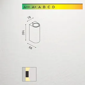 Gea Led VEJO B GES903 GU10 LED IP44 aluminium