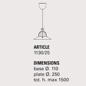 Sospensione Toscot ASIAGO 1130 25