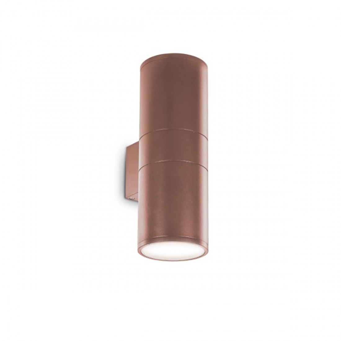 Cylindre extérieur en aluminium avec éclairage haut-bas, deux lumières, led e27.