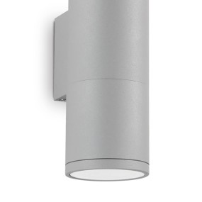Außenzylinder aus Aluminium mit Licht von oben nach unten