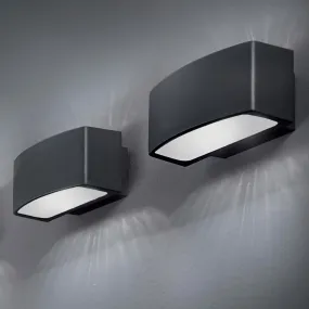 Applique murale d'extérieur moderne avec connexion LED E27.