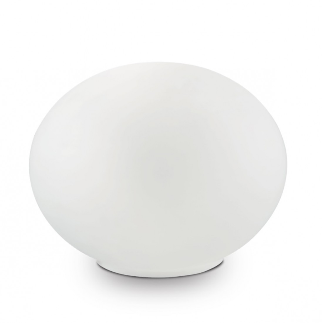 Lampe sphère en verre blanc avec G9 max. 28W.