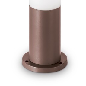 Lanterne Ideal lux EDO OUTDOOR ROUND PT1 IP44 GX53 80cm aluminium café lampadaire extérieur moderne
