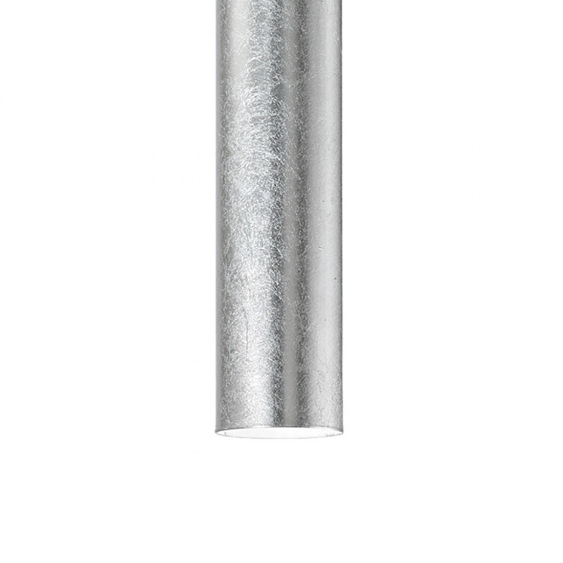 Suspension en métal cylindrique noir ou blanc mat., GU10, led.