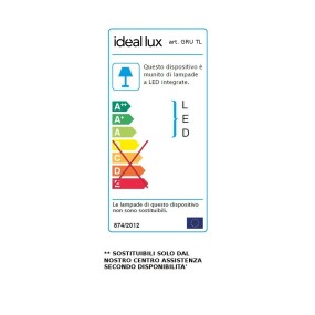 Ideal Lux GRU TL Bureau LED