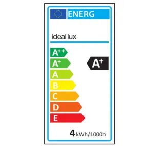 Lampadina VINTAGE XL E27 4W LED Ideal Lux