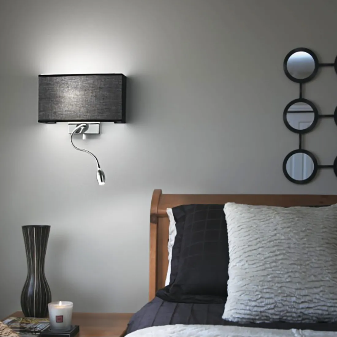 Applique murale moderne en tissu LED Ideal Lux Appliques en tissu