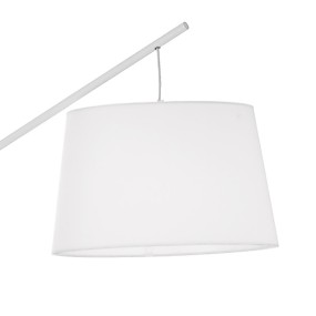 Lampadaire moderne en tissu, E27 max. 60W.