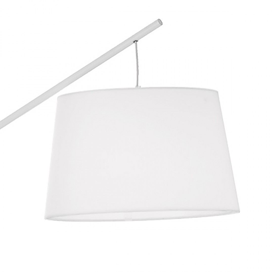 Lampadaire moderne en tissu, E27 max. 60W.