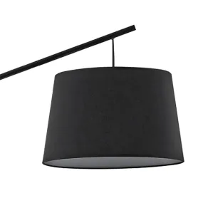 Lampadaire moderne en tissu, E27 max. 60W.