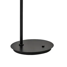 Lampadaire moderne en tissu, E27 max. 60W.