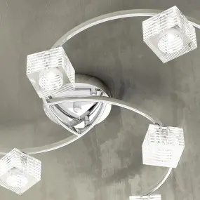 Plafonnier moderne Top Light METROPOLITAN 1047 PL6 G9 LED