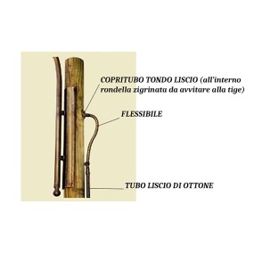 Lampione CRISGO P250 legno Lampadari Bartalini