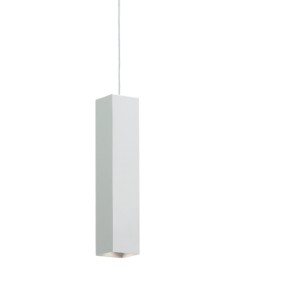 Lustre moderne Ideal Lux LOOK SQUARE SP1 126906 126913 GU10 LED suspension métallique