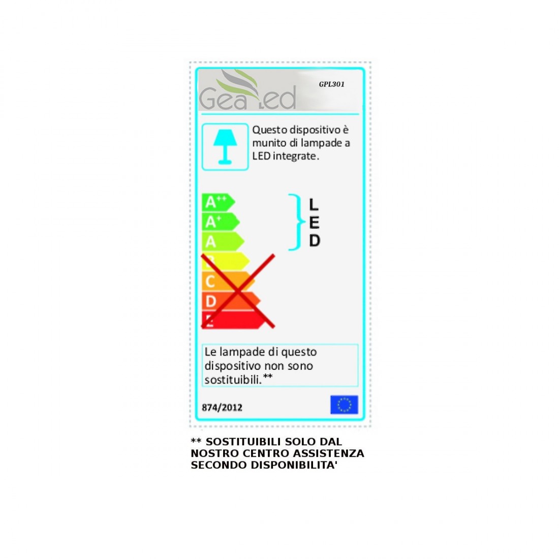 Plafonnier rond Gea Led BIHAM R GPL301C, plafonnier module led intégré