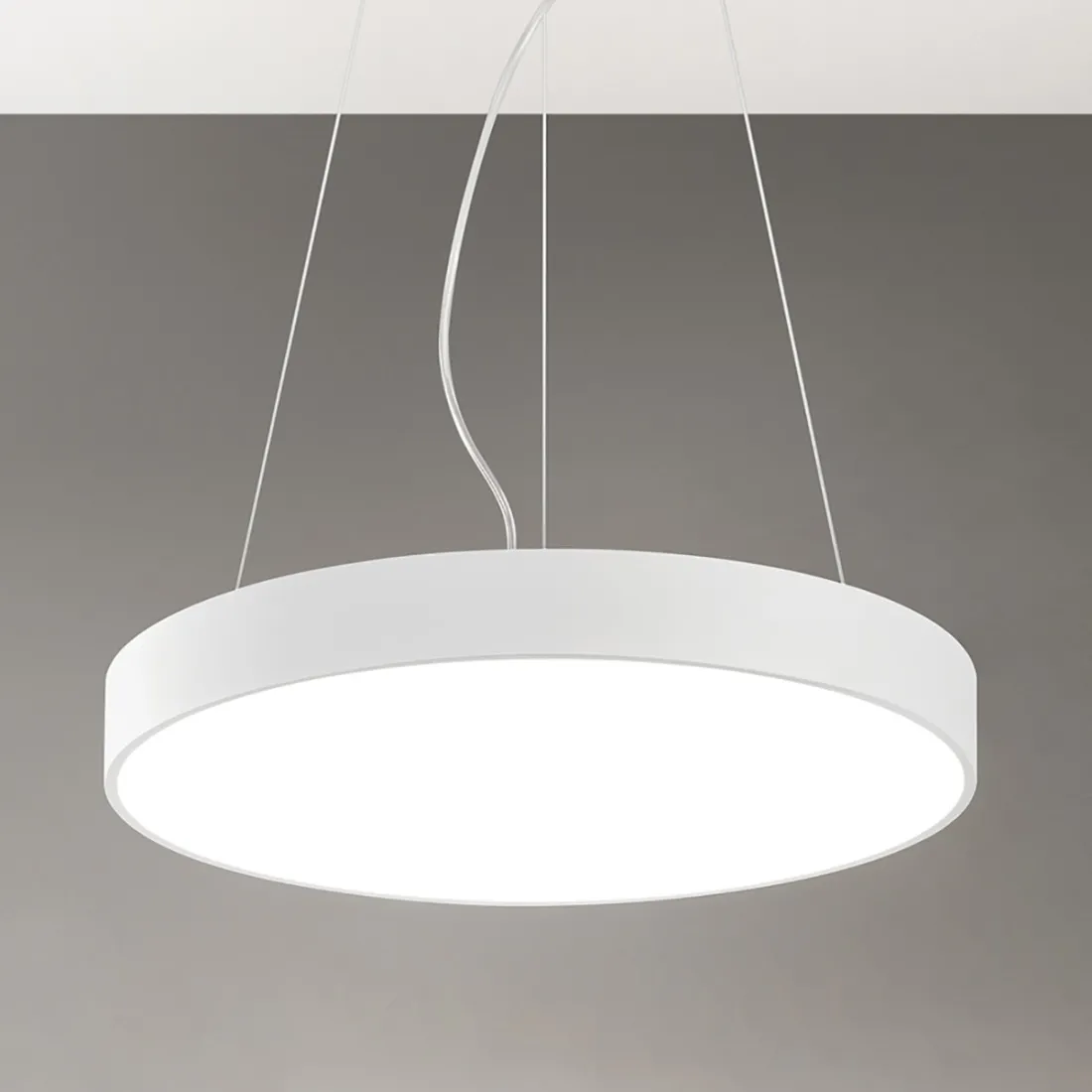 Lampadario alluminio Gea Led BIHAM R GPL302 GKI300