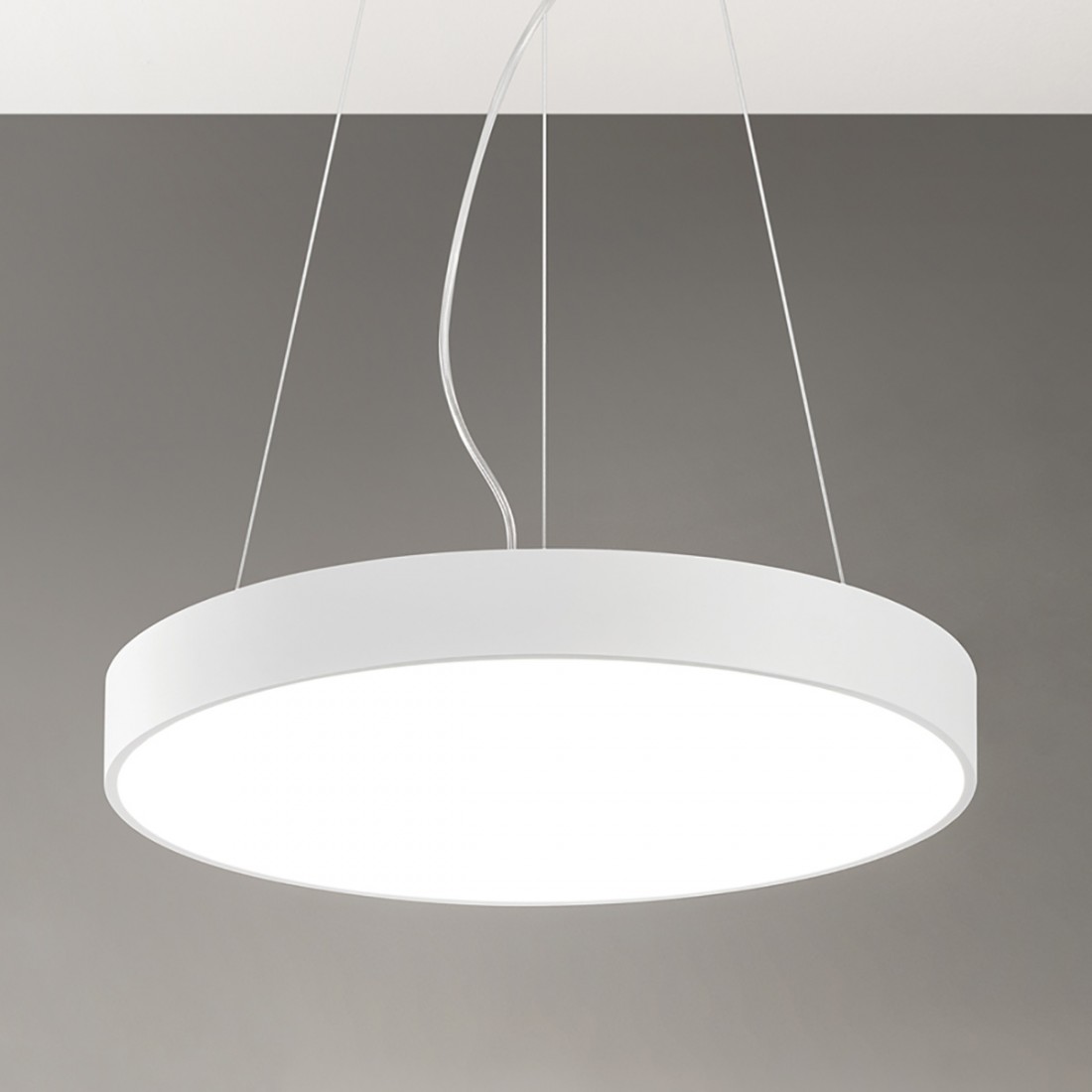 Lustre en aluminium Gea Led BIHAM R GPL302 GKI300