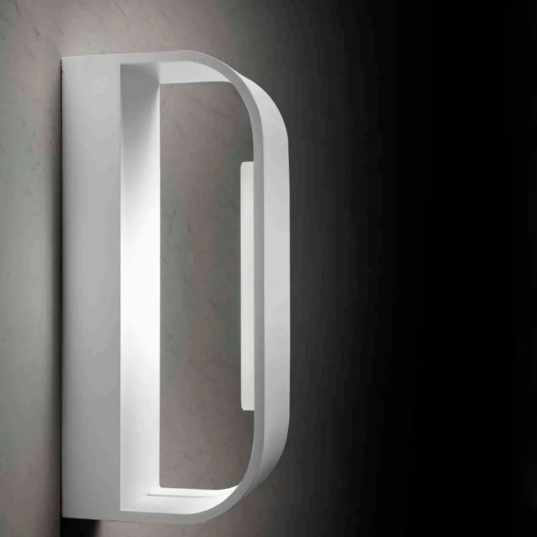 Promoingross A32 WH Applique murale moderne LED en métal blanc