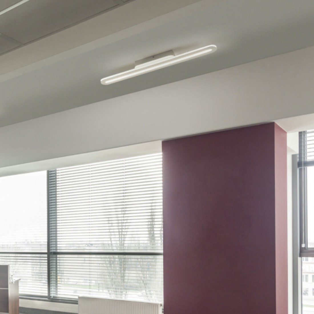 Cattaneo TRATTO 754 90 PA Plafonnier LED moderne