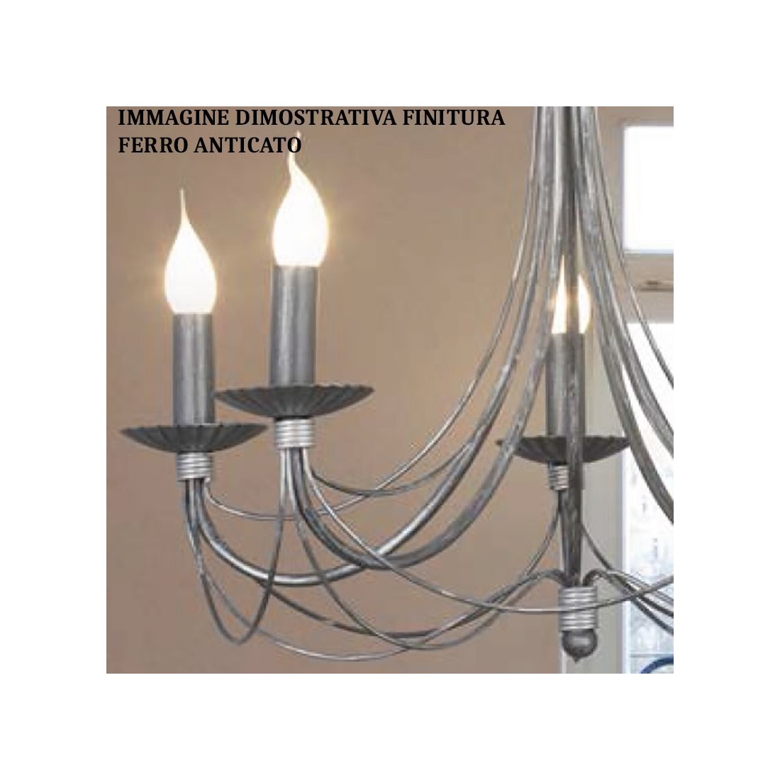 Lampadario 3441 8 LAM