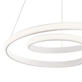 Lustre moderne en aluminium...
