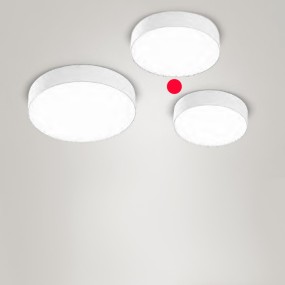 Plafonnier moderne Gea Led...