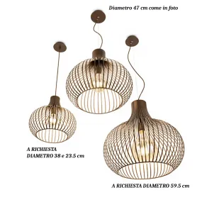 Jaula suspensión Ideal Lux CEBOLLA 205304