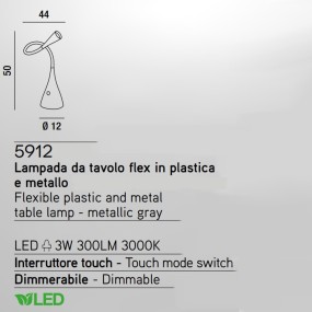 Perenz SNAKE 5912 LED...
