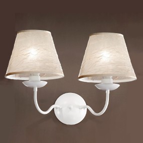 Applique classique Due P lighting 2597 AP2 CP E14 LED