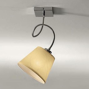 Deckenleuchte Illuminando SOFT PL1 E27 LED Deckenleuchte flexibler Lampenschirm klassisch modernes Interieur