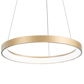 Lampadario anelli Gea Luce KRIZIA SG O oro LED dimmerabile classico