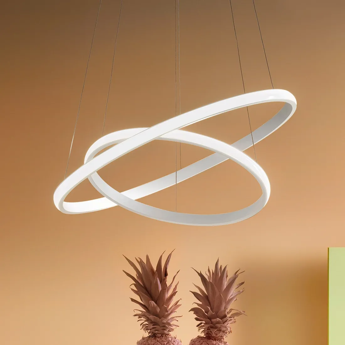 Lustre Led Gea Luce IOLE S2 moderne dimmable