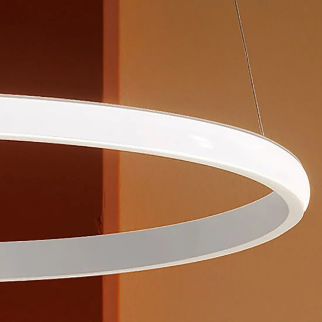 Lustre moderne Gea Luce IOLE S1 B 28W LED