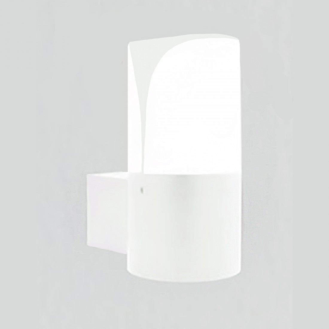 Applique Gea Led STELE UP GES713 E27 LED IP44 , in alluminio bianco