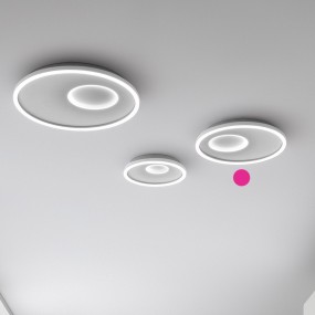 Moderne Deckenleuchte Gea Luce MELANIA Pm integriertes LED-Modul
