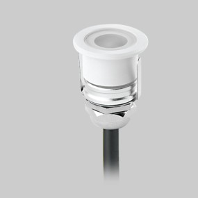 Moderner LED Einbaustrahler PAN International MICROLED 1W 3000 ° K 4000 ° K