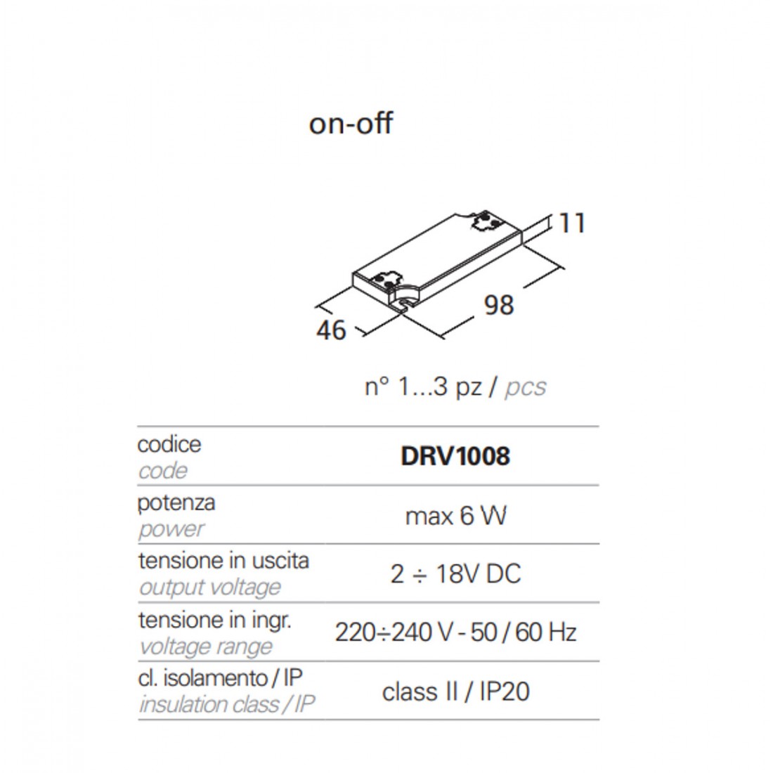 Driver DRV1008 Pan international