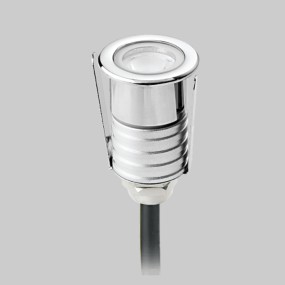 Moderner LED Einbaustrahler PAN International MINILED ROUNDED