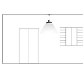 Classic Garden Light 730 TF GR E27 lustre LED