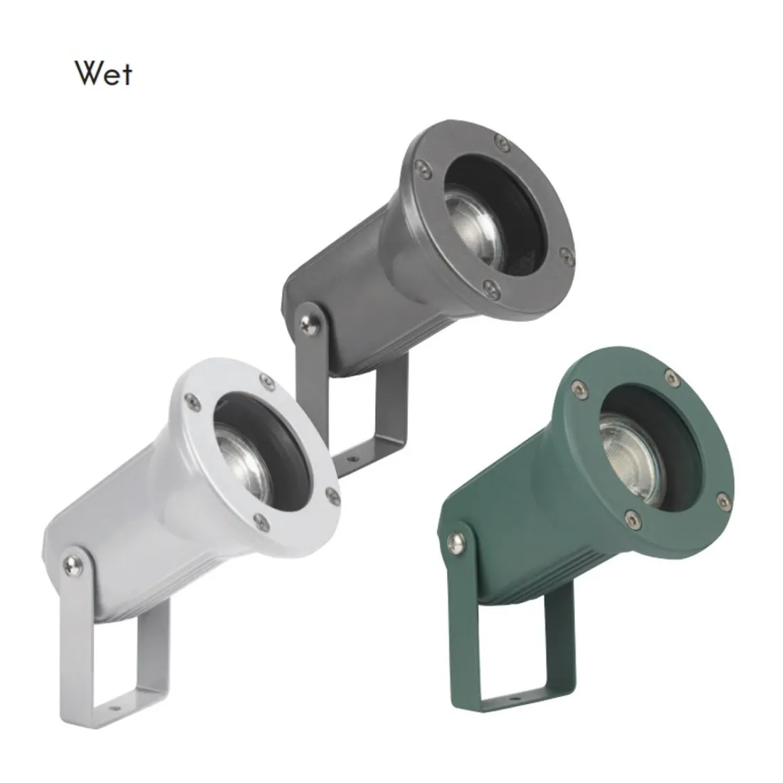 Appliques extérieures modernes PAN International WET EST155 EST156 EST157 GU10 LED