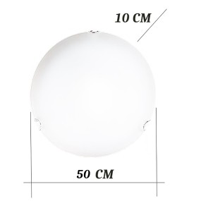 Moderne Deckenleuchte Illuminando BIANCA PLBIANCA50 E27 LED