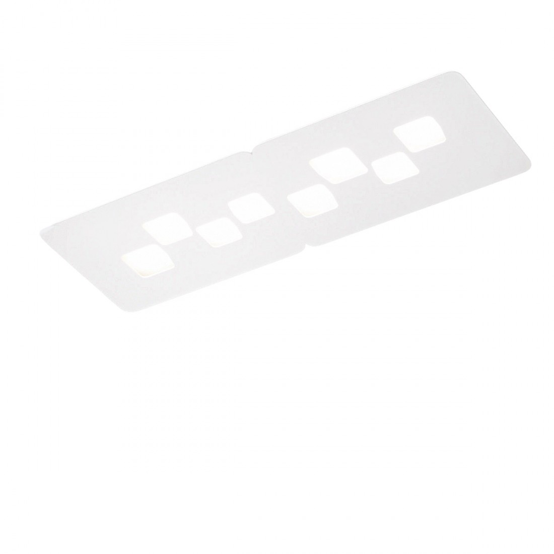 Plafoniera Gea Luce BILBAO PG GX53 LED bianco