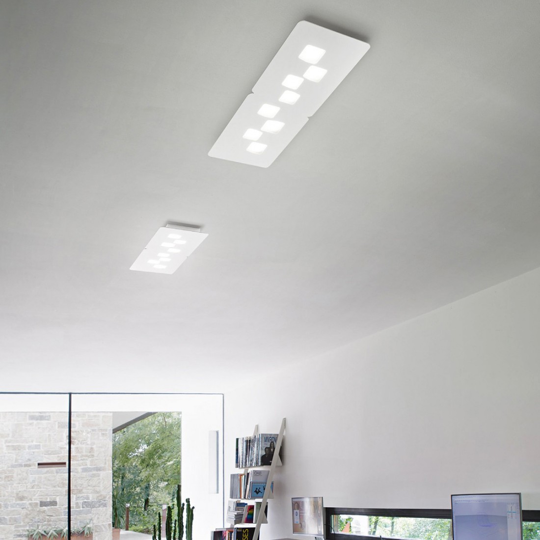 Gea Luce Deckenleuchte BILBAO PG GX53 weiße LED