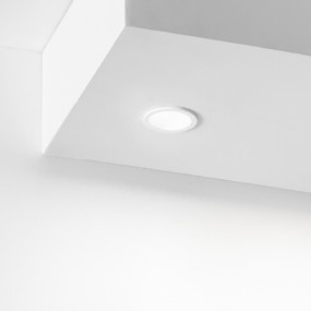 Spot encastrable LED moderne Gea Led QEBUI GFA950N, pour plaques de plâtre.
