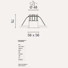 Spot Gea Led QEBUI GFA951C...