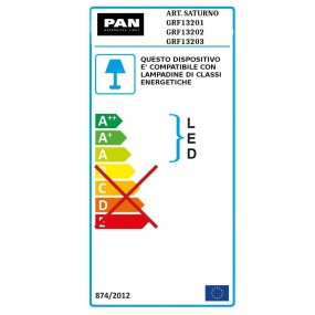 Moderner Pan International SATURNO 110 E27 LED-Kronleuchter