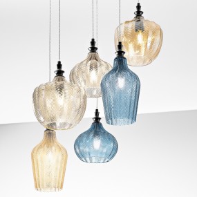 Moderner Kronleuchter Gea Luce CLEOFE S6